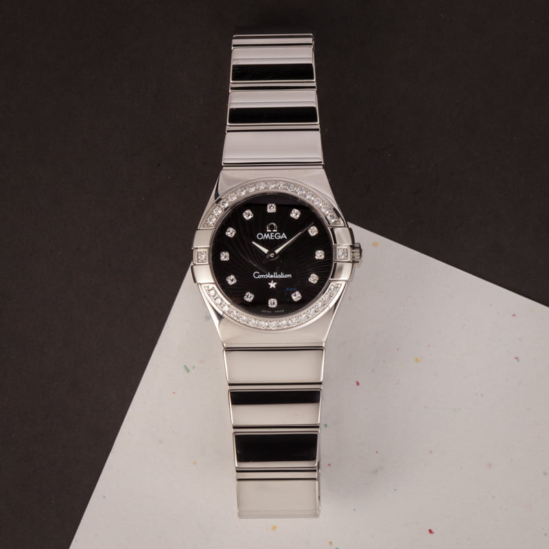 Omega Constellation Supernova Diamond Dial & Bezel