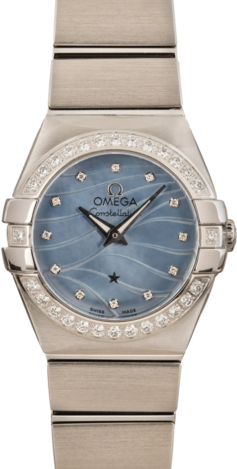 Omega Constellation Blue Mother of Pearl