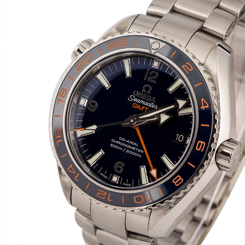 Preowned Omega Seamaster GoodPlanet 600M GMT