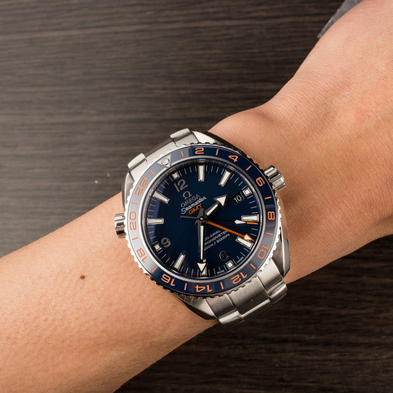 Preowned Omega Seamaster GoodPlanet 600M GMT