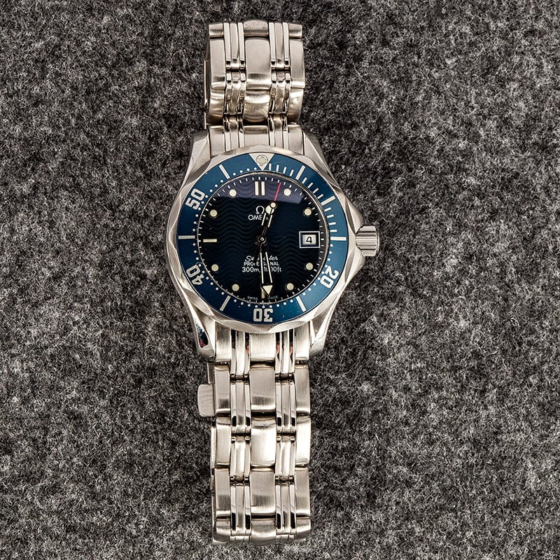 Pre-Owned Omega Seamaster 300M Blue Wave Dial