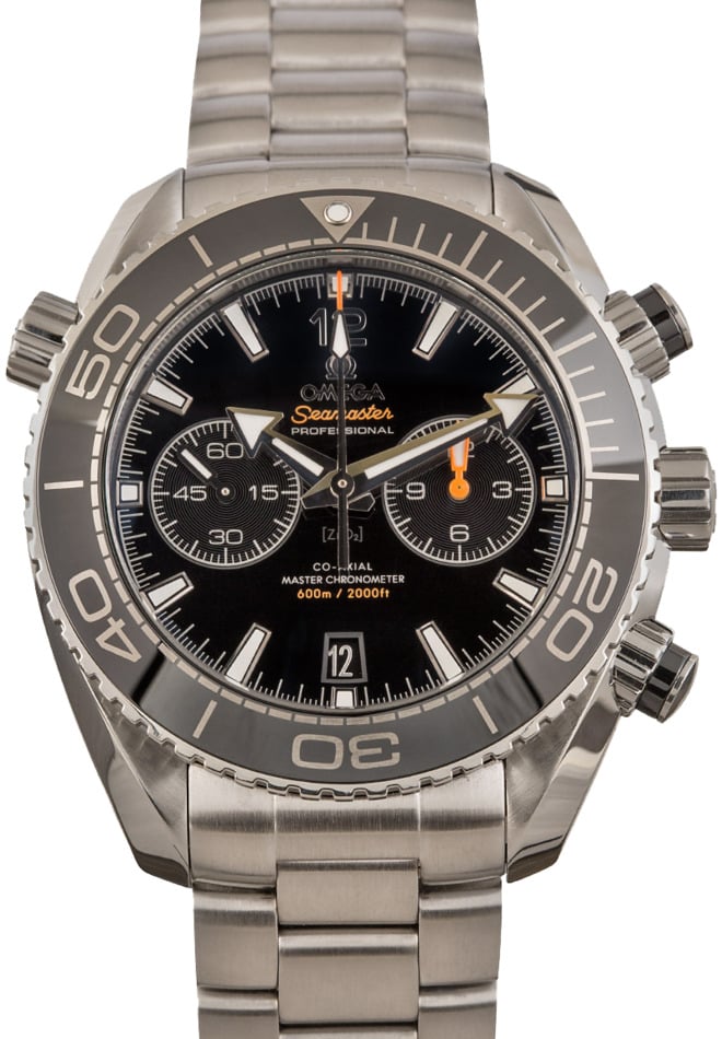 Pre-Owned Omega Seamaster Planet Ocean Black