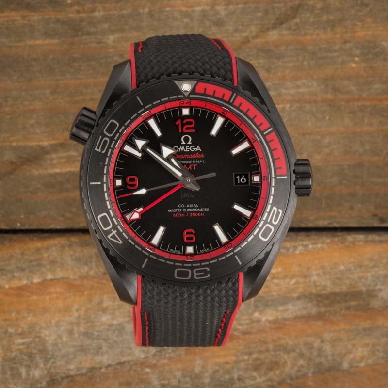 Omega Seamaster Planet Ocean Deep Black