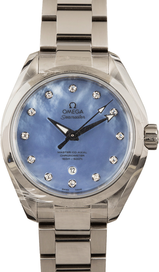 Omega Seamaster Aqua Terra Diamond Dial