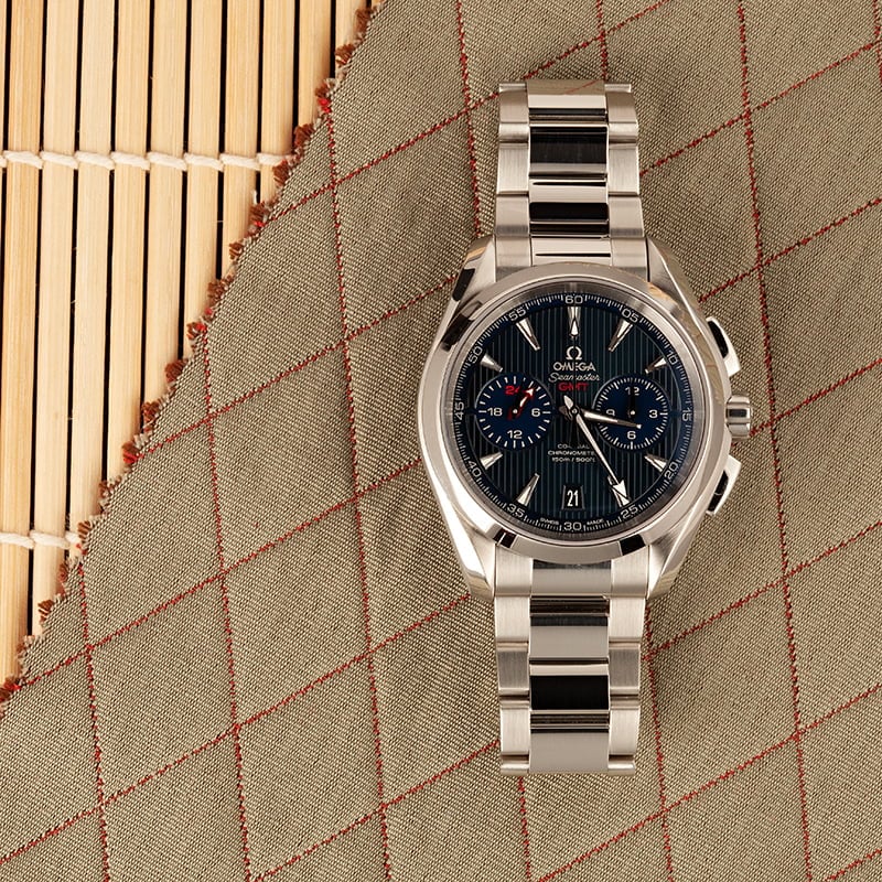 Omega Seamaster Aqua Terra GMT Chronograph 43MM