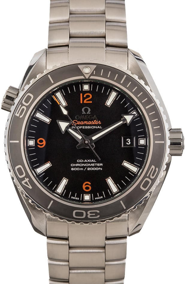 Omega Seamaster Planet Ocean Black Dial