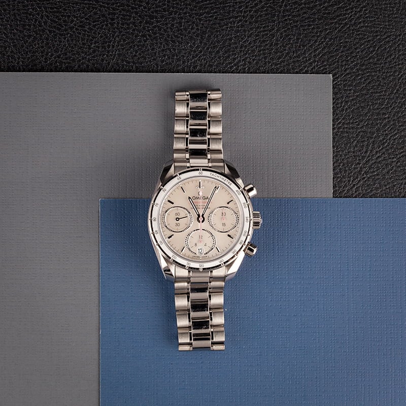 Omega Speedmaster 38 Mother of Pearl Dial