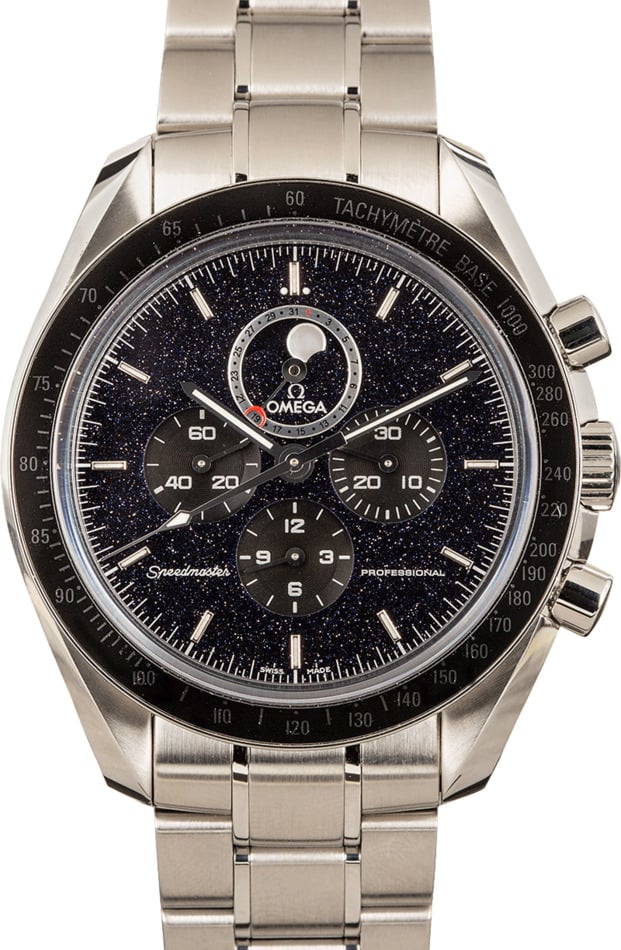 Image of Omega Speedmaster Moonwatch Aventurine Dial