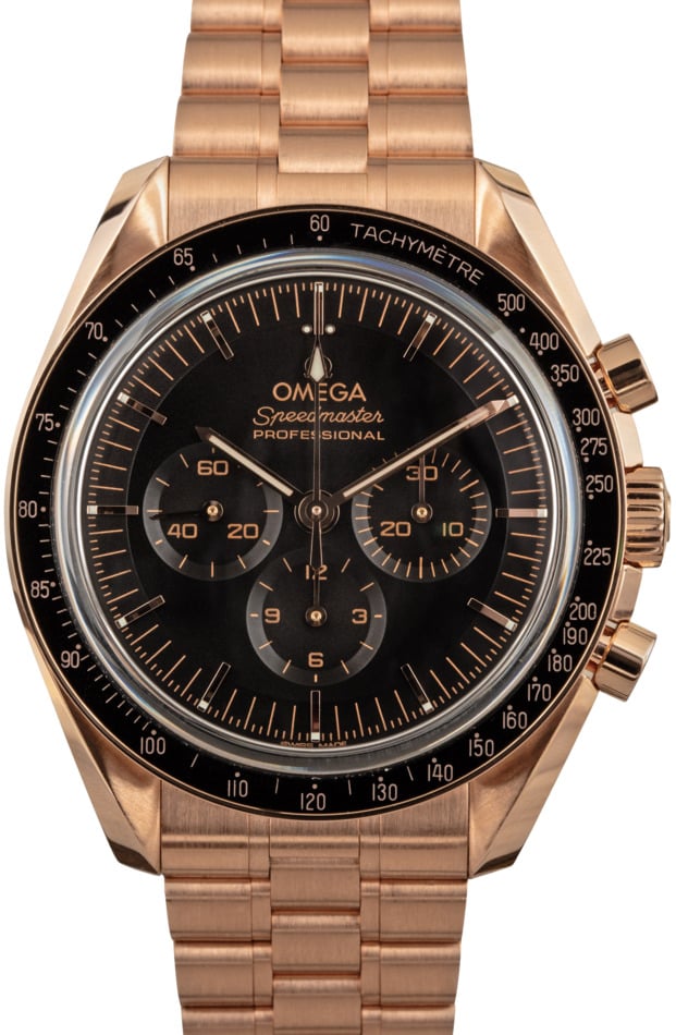 Image of Omega Speedmaster Moonwatch Professional 18k Sedna Gold