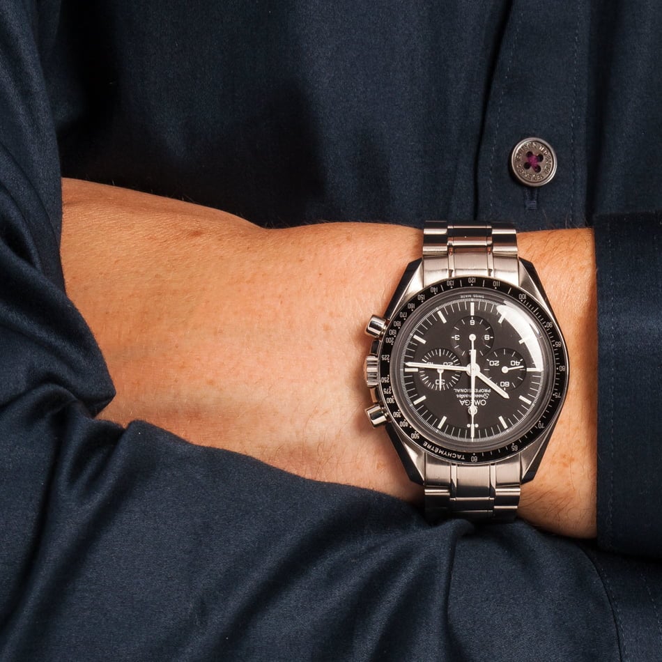 Pre-Owned Omega Speedmaster Black Dial