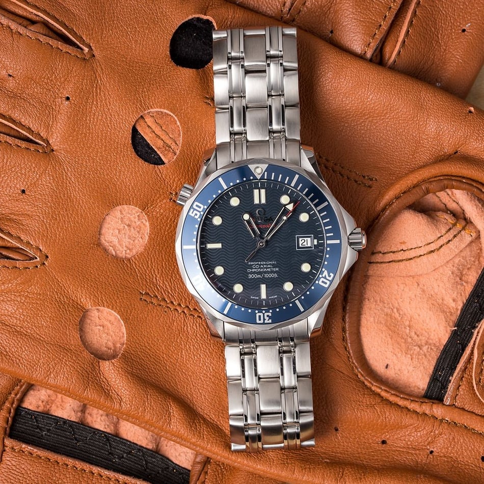 Omega Seamaster Pro 300M Blue Dial