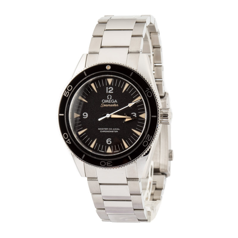 Omega Seamaster 300 Black Dial