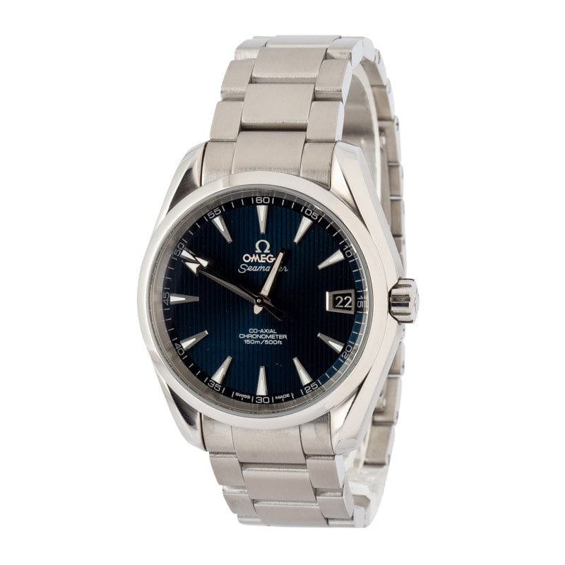 Omega Seamaster Aqua Terra SKYFALL Blue Dial