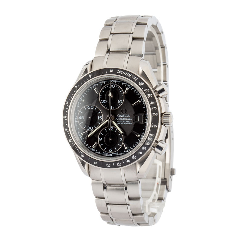 Omega Speedmaster Date / Day-Date 3210.50.00 Black Dial