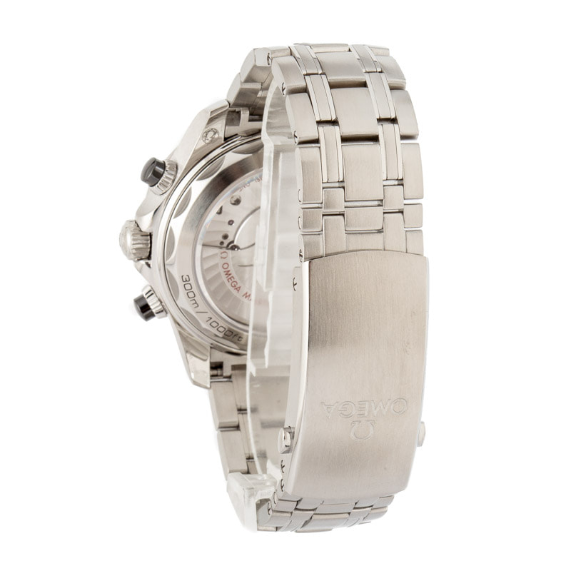 Omega Seamaster Stainless Steel Black Dial