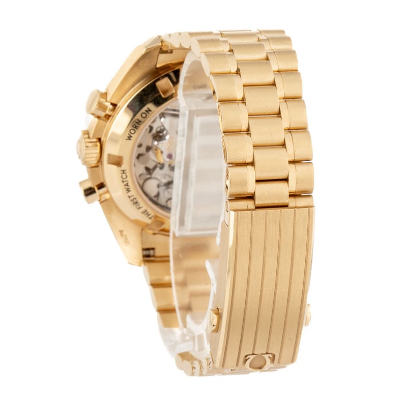 Omega Speedmaster Moonwatch Professional Moonshine Gold