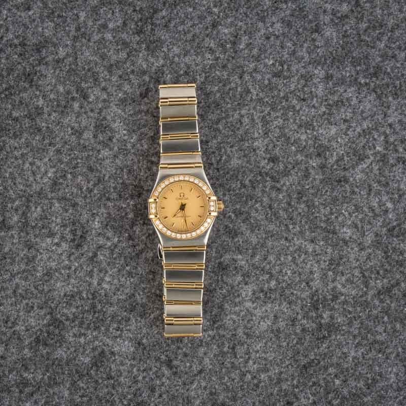 Omega Constellation Champagne Index Dial
