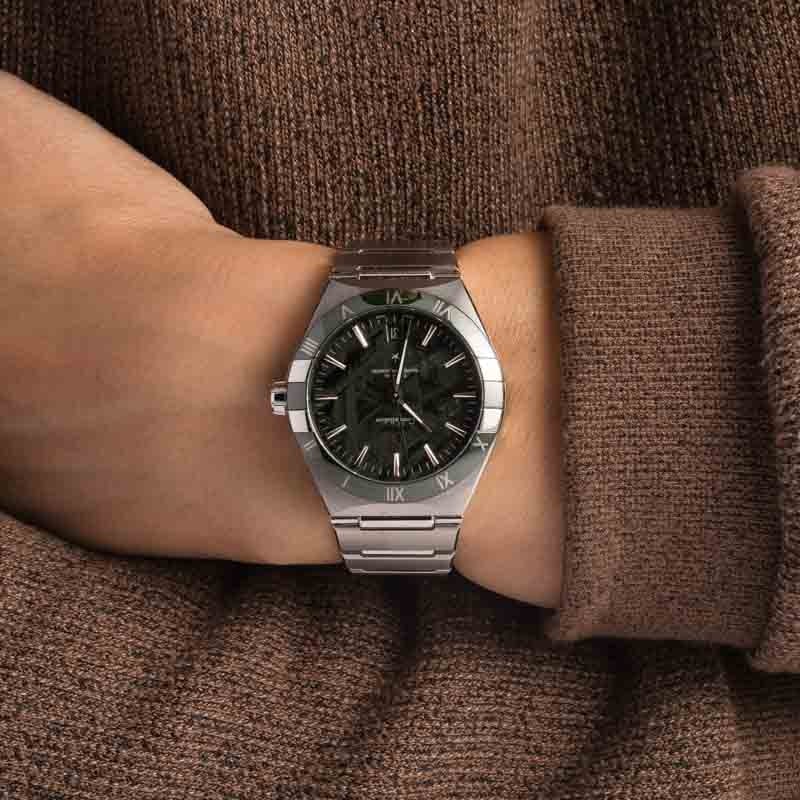 Omega Constellation Green Meteorite Dial
