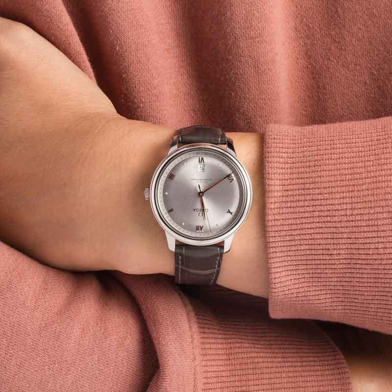 Omega De Ville Prestige Grey Dial