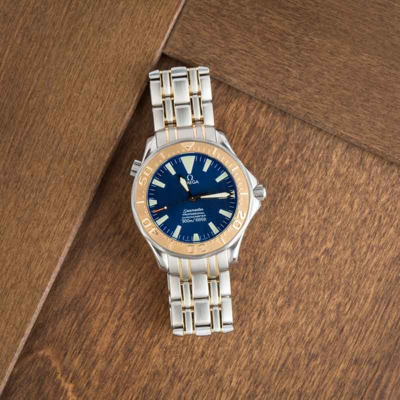 Omega Seamaster Blue Dial