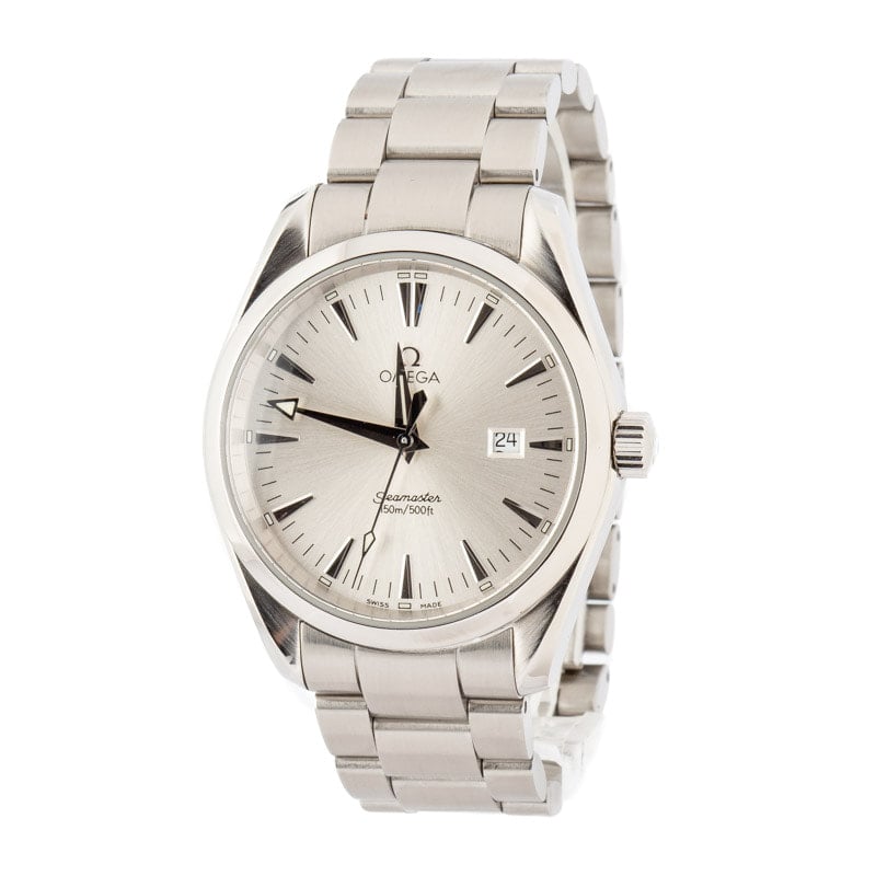 Omega Seamaster Quartz Silver Dial