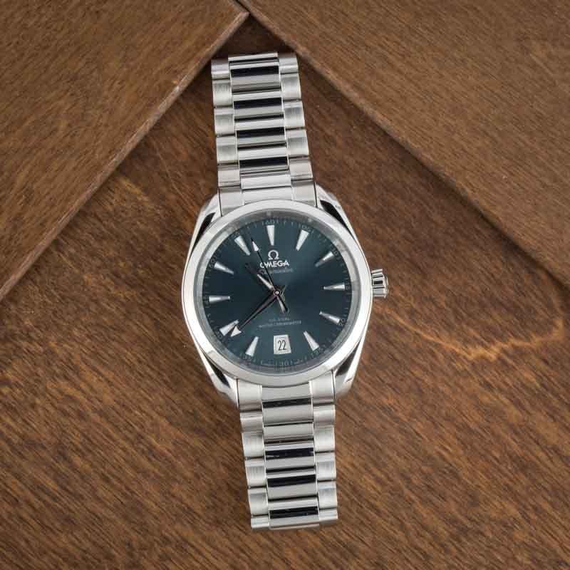 Omega Seamaster Aqua Terra Shades Atlantic Blue Dial