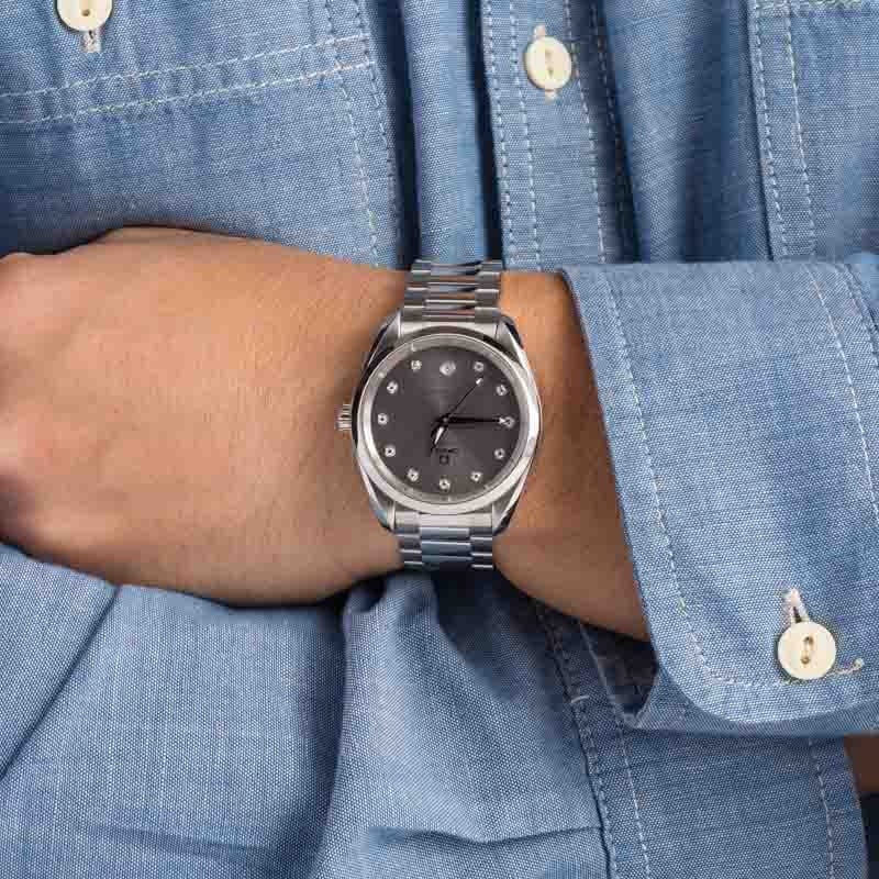 Omega Seamaster Aqua Terra 150M Grey Diamond Dial