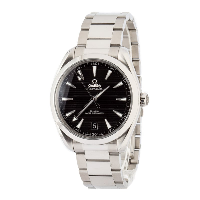 Preowned Omega Seamaster Aqua Terra 150M Black