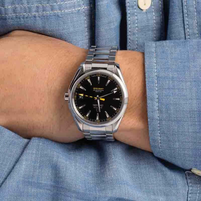 Omega Seamaster Aqua Terra Teak Black Dial