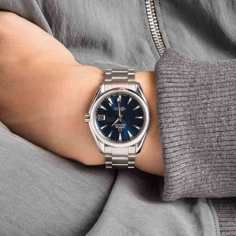 Omega Seamaster Aqua Terra SKYFALL Blue Dial