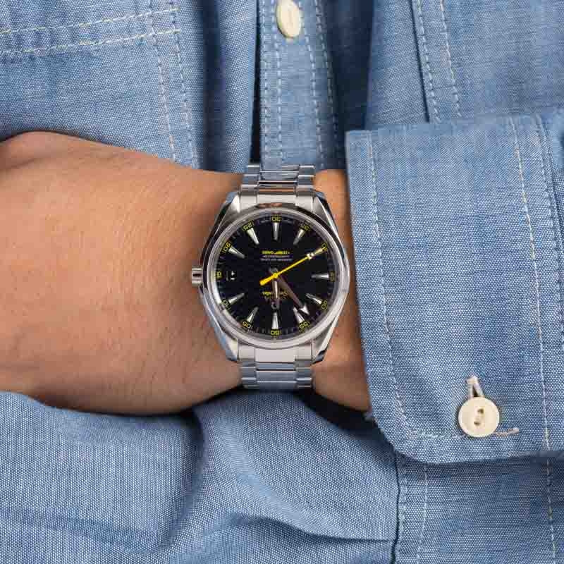 Pre-owned Omega Seamaster James Bond Limited Edition Aqua Terra