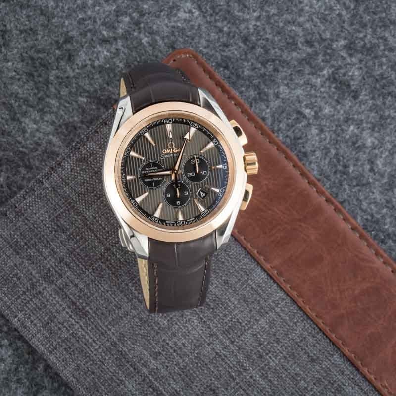 Used Omega Seamaster Aqua Terra 150M Grey Dial
