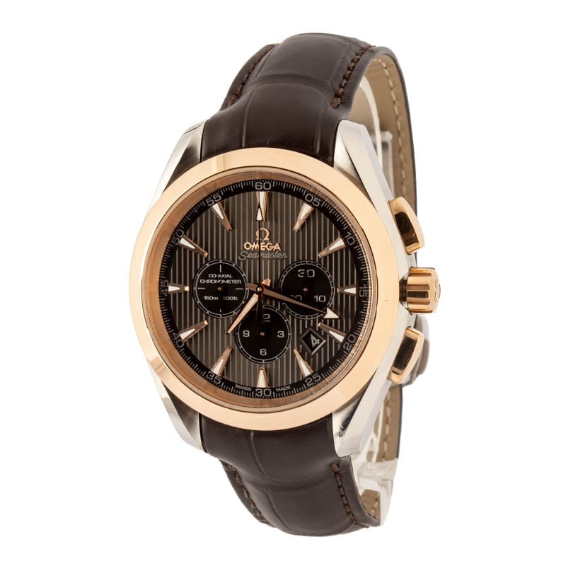 Used Omega Seamaster Aqua Terra 150M Grey Dial