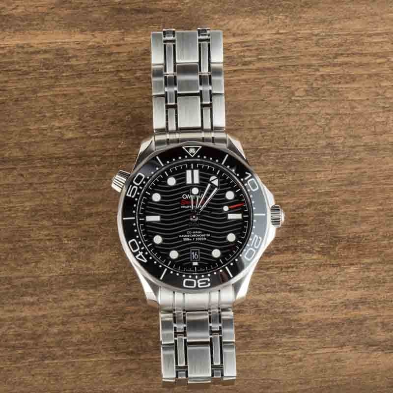 Pre-Owned Omega Seamaster Black