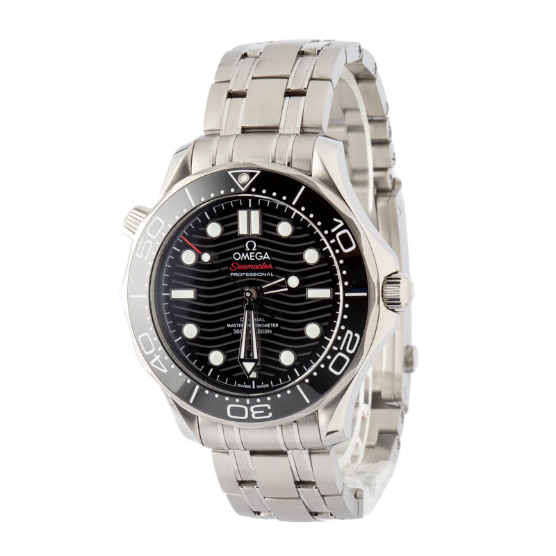 Pre-Owned Omega Seamaster Diver 300M Black