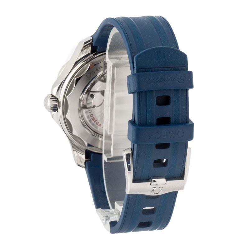 Pre-owned Omega Seamaster Diver 300M Steel & Rubber Strap