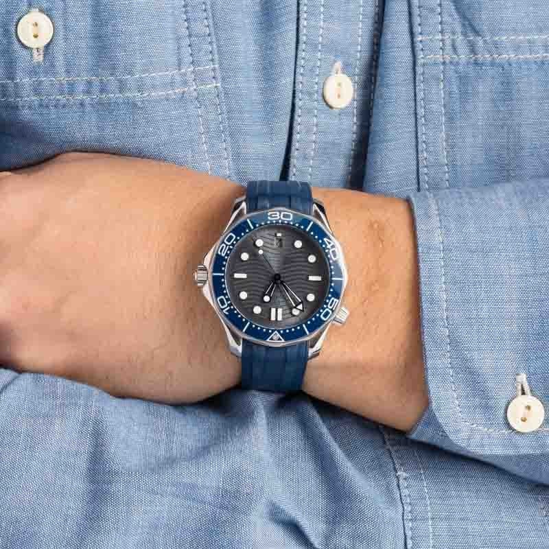 Omega Seamaster Diver 300M Wave Dial