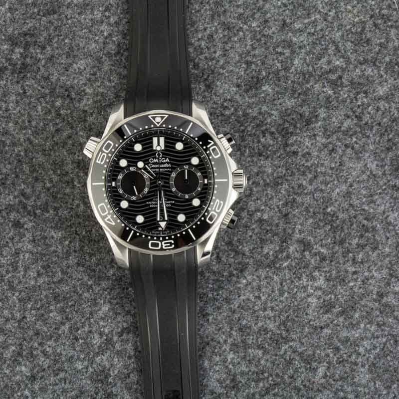 Omega Seamaster Diver 300M 44MM Steel on Rubber
