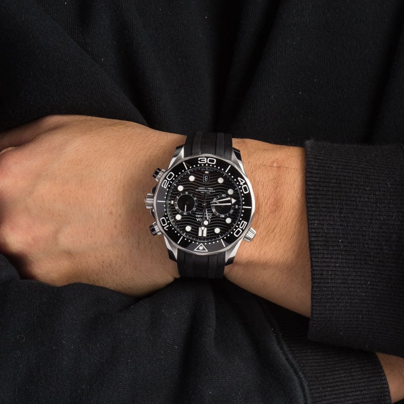 Omega Seamaster Diver 300M 44MM Steel on Rubber