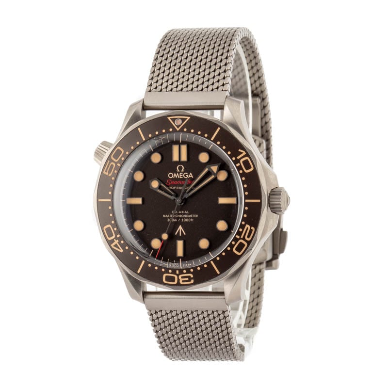 Pre-owned Omega Seamaster 007 Edition Titanium