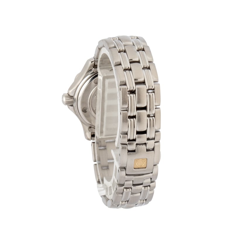 Pre-owned Omega Seamaster Diver 300M Quartz Black Dial