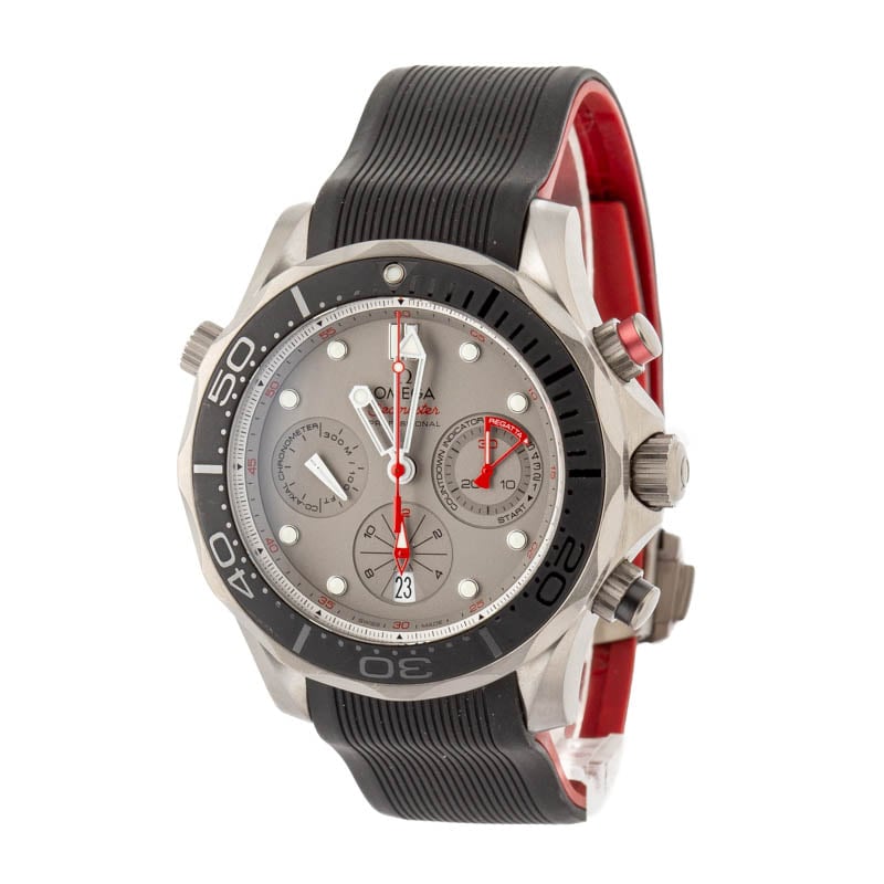 Pre-owned Omega Seamaster ETNZ Titanium