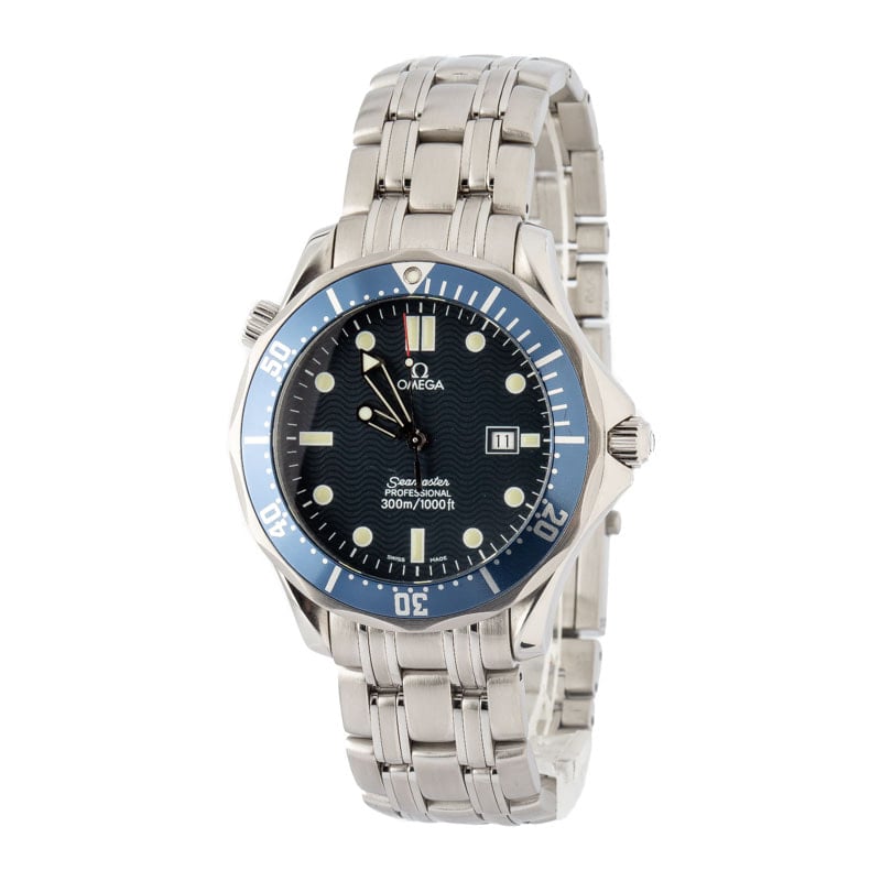 Men's Omega Seamaster Diver 300M GoldenEye 007 Stainless Steel