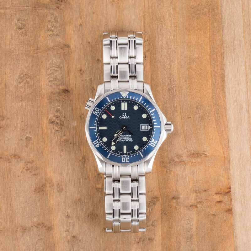 Pre-owned Omega Seamaster 300M Mid-Size Quartz