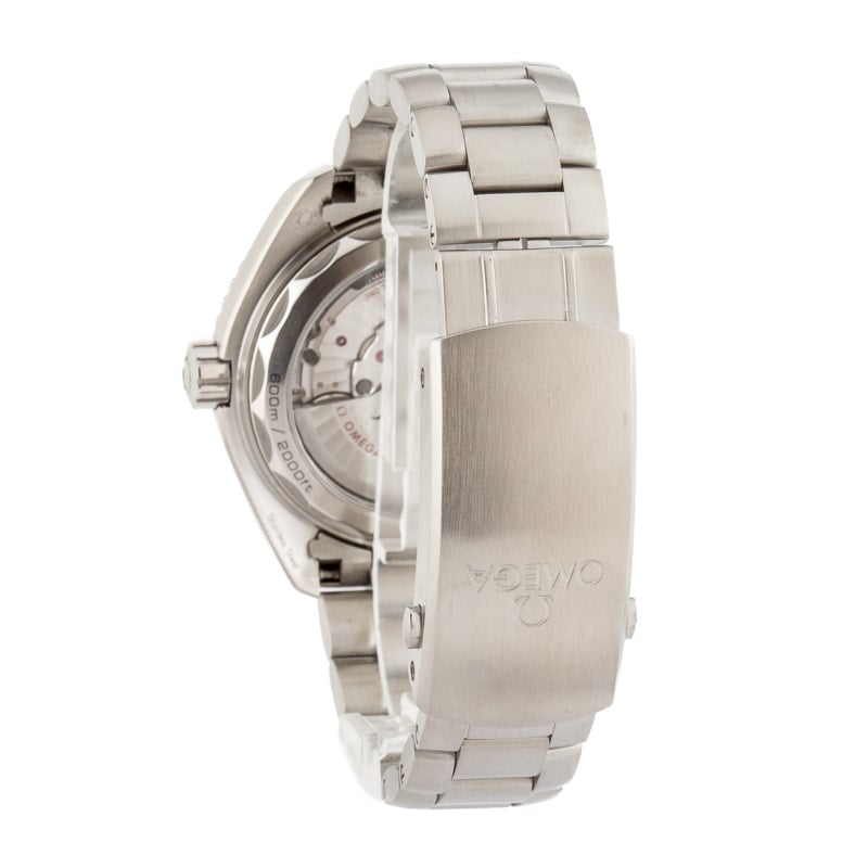 Pre-owned Omega Seamaster Planet Ocean 600M Stainless Steel