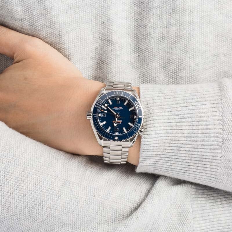 Omega Seamaster Planet Ocean Blue Dial