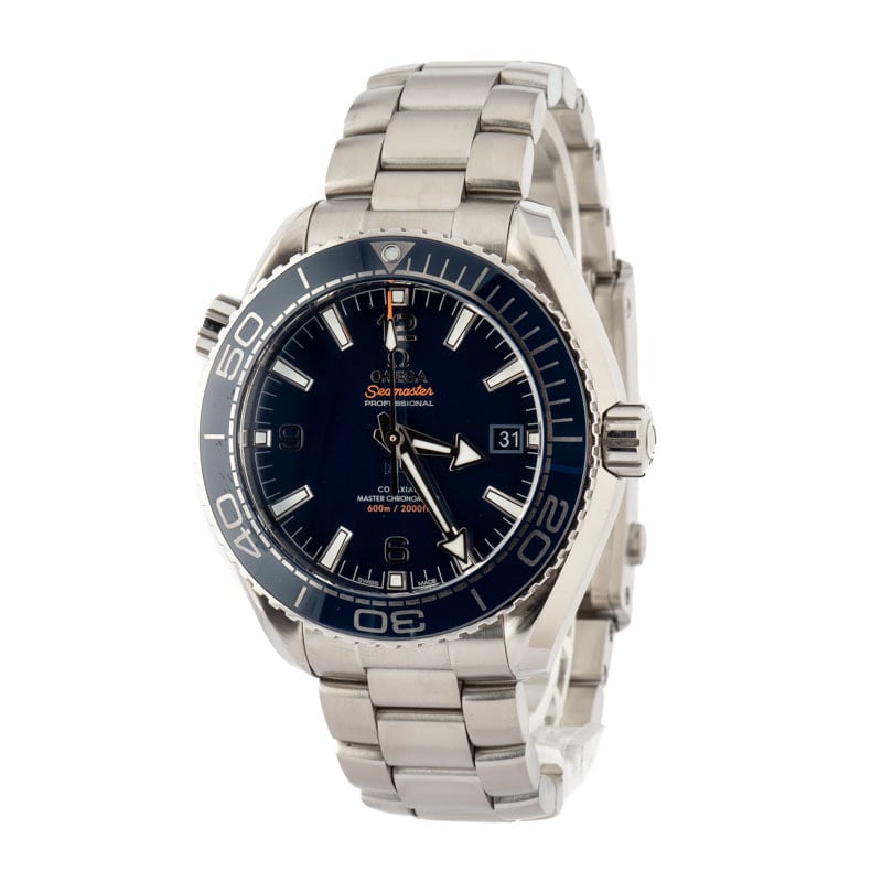 Omega Seamaster Planet Ocean Blue Dial