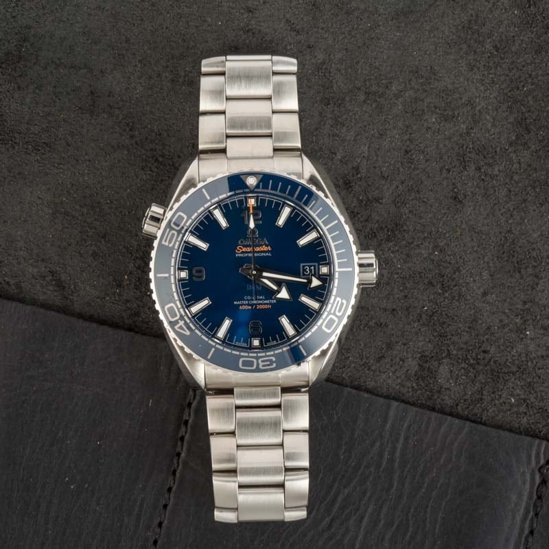 Omega Seamaster Planet Ocean Blue Dial