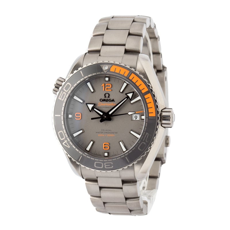 Omega Seamaster Planet Ocean Titanium Dial