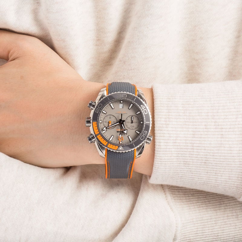 Omega Seamaster Planet Ocean Titanium On Rubber